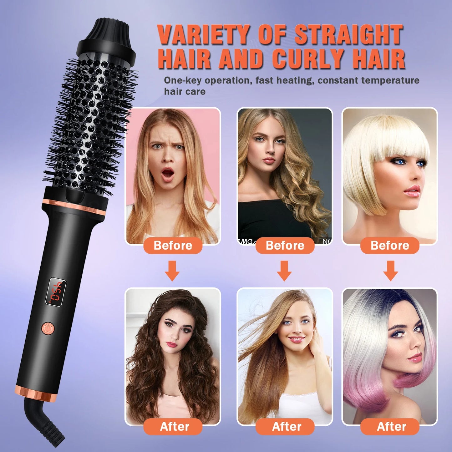 3 In 1 Ionic Hair Curler
