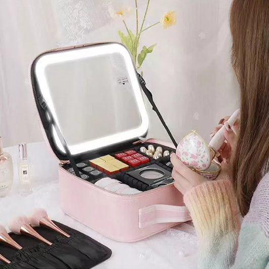 Cosmetic Case with Mirror