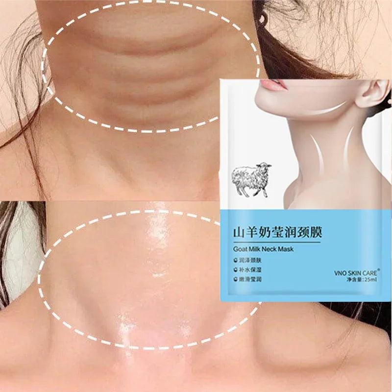 Goat Milk Neck Mask Collagen Anti-Wrinkle