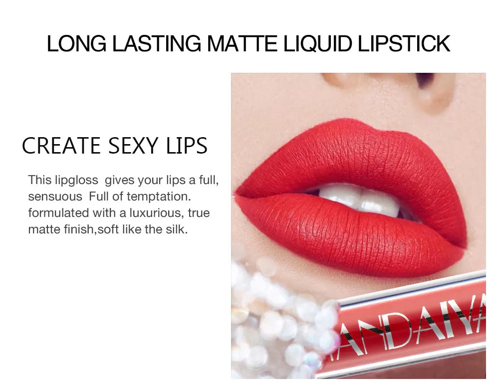 6Pcs Makeup Lipstick